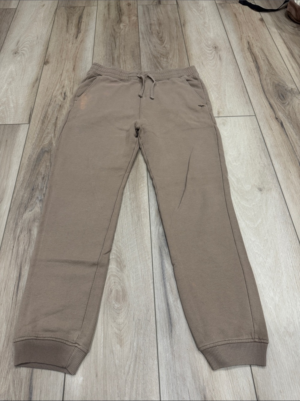 abercrombie kids Taupe Brown Sweat Joggers